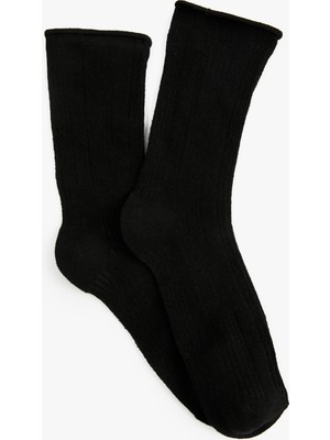 Koton Pamuklu Basic Soket Çorap