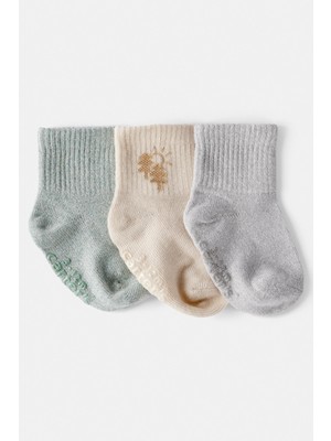 Carter's Erkek Bebek Desenli 3lü Çorap
