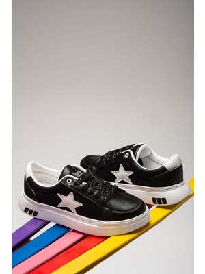 Lady Classy Kadın Faylon Taban Rahat Kalıp Yürüyüş ve Ortopedik Spor Ayakkabı