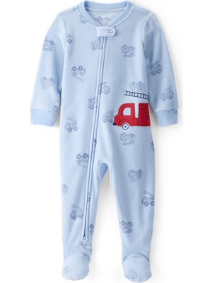 Carter's Erkek Bebek Yeşil Polar Tulum