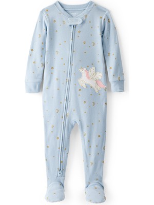 Carter's Kız Bebek Mavi Uyku Tulumu