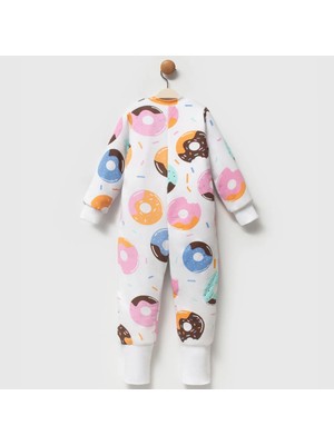 Ella Bonna Fermuarlı Bisiklet Yaka Uyku Tulumu Çoraplı Patikli 2,5 Tog