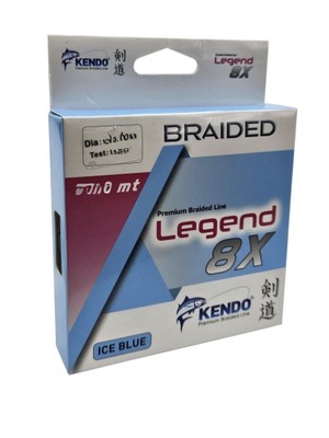 Kendo Legend X8 300M Ice Blue Örgü Ip 0,16 mm