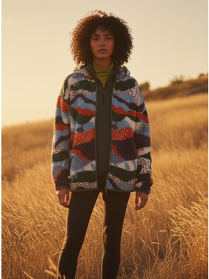 Blackspade Unisex Termal Polar Ceket 20003 - Desenli