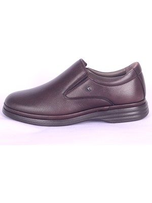 Pierre Cardin 146404 Comfy Kahverengi Erkek Bağcıksız Rahat Taban Günlük Ayakkabı