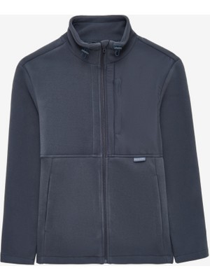 Skechers M Polar Jacket Erkek Gri Mont S2520130-3998