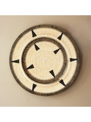 Mylamp Palu Elegance Rattan Duvar Tabağı 60X5 cm