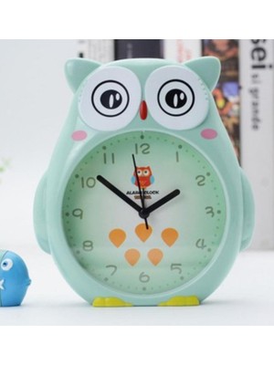 Skygo Baykuş Büyük Boy Sevimli Baykuş  Saat Çocuk Odası Saati