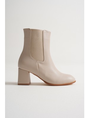 Rooc Lastikli Ortopedik Topuklu Kadın Bot