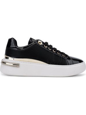 Tamer Tanca Kadın Siyah Sneakers & Spor Ayakkabı 1065 2630 Bn Ayk SK25-26 Sıyah
