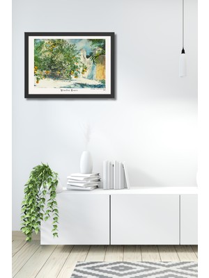 Tablo Center Winslow Homer | Çerçeveli Mdf Sanat Tablosu | Modern Ev Ofis Dekorasyonu |