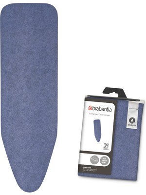 Brabantia 005-01-110X30CM (A) Ütü Masası Kılıfı-Denım Blue-2mm Süngerli