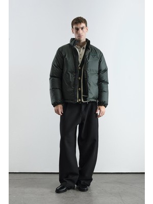 Giesto Basıc Şişme Yeşil Mont