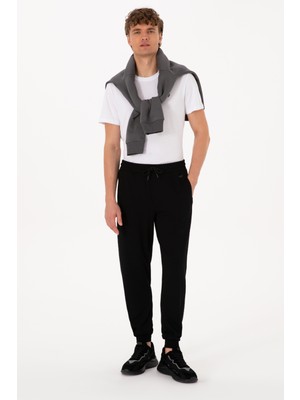 U.s. Polo Assn. Erkek Siyah Eşofman Altı 50316404-VR046