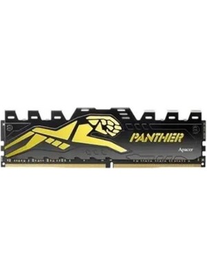 Apacer 16GB (1X16GB) 3200MHZ Ddr4 Panther Black-Gold AH4U16G32C28Y7GAA Pc Ram