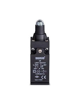 Emas L3K13MUM331 Makaralı Pimli Limit Switch 1 Na + 1 Nk
