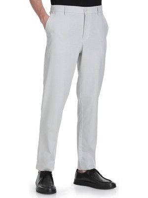 Hatemoğlu Taş Rahat Kesim Yandan Cepli Keten Jogger Pantolon