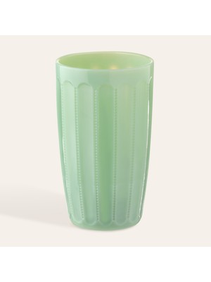 Zsa Zsa Zsu Henan Cam Meşrubat Bardağı 350 Ml Yeşil