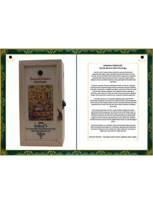 Osmanlı Sirkeleri Osm 069 Zerçedal’lı (Elma, Zerdeçal, Ardıç, Okaliptus, Çam Sak., S. Ü. Çek., Orman B.) Sirkesi