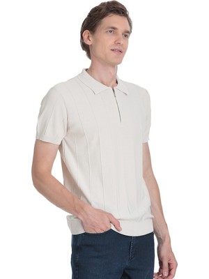 Hatemoğlu Taş Regular Fit Polo Yaka Rayon Tişört