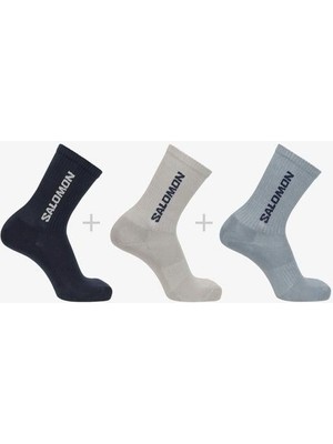 Salomon Everyday Crew 3-Pack Unisex Çorap