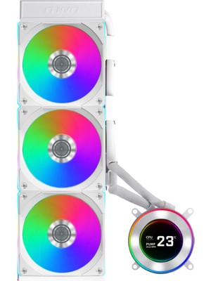 Lian Li Hydro-Shift Iı Lcd-C 360CL Beyaz Işlemci Sıvı Soğutma (G89.GHS2LCD36RW.00)