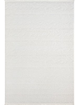 Seyran Halı Vista Krem Halı Akrilik Halı Yumuşak Dokulu Salon Oturma Odası Yatak Odası Halısı 5115