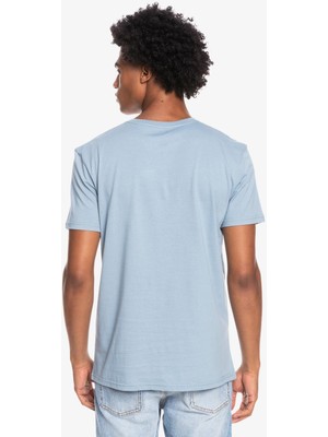 Quiksilver Complogo Erkek Mavi Tişört