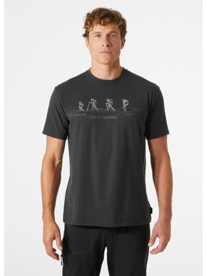 Helly Hansen Skog Recycled Graphic Erkek T-Shirt