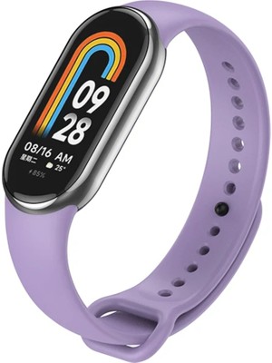 MMP Shop Xiaomi Mi Band 8 / 9 / 10 Uyumlu Akıllı Bileklik Yüksek Kalite Silikon Kordon Kayış