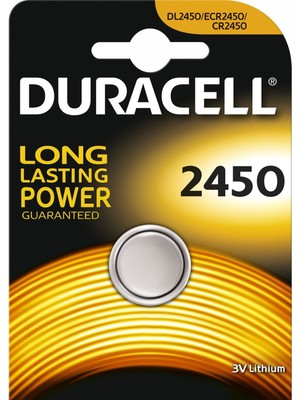 Duracell Yuvarlak Düğme Pil 2450 3 Volt