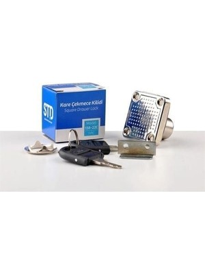 Std 138-22 mm Kare Çekmece Kilidi