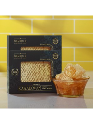 Organik Karakovan Petek Bal(Bingöl Karlıova) 400 gr 2'li Set