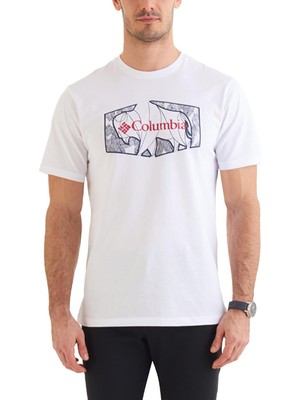 Columbia Cs0377 Csc M Roam Hex Graphic Ss Tee Erkek T-Shirt