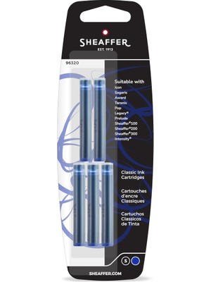 96320 Dolma Kalem Kartuş Dolma Kalem Kartuş Mavi