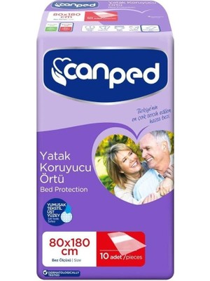 Canped Yatak Koruyucu Örtü, 80X180 Santimetre