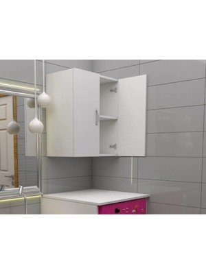 Makinası Üst Dolabı 75 * 60