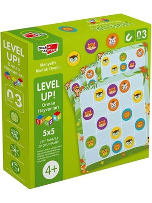 Level up! 3 Orman Hayvanları Sudoku Dikkat Atölyesi