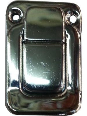Skygo Yaylı Bavul Kilidi - 32x48mm, Nikel, 100 Adet