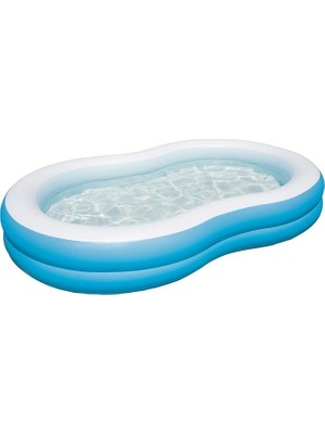 Jumbo Oval Renkli Havuz, Şişme Çocuk HAVUZU-54117