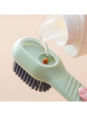 Çok Amaçlı Deterjan Hazneli Pratik Fırça Ayakkabı, Temizleme Yıkama Fırçası,pratik Çok Amaçlı Hazneli Fırça (1)
