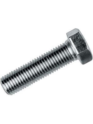 Ennalbur M6X20 Civata Beyaz Tam Paso 10 Adet