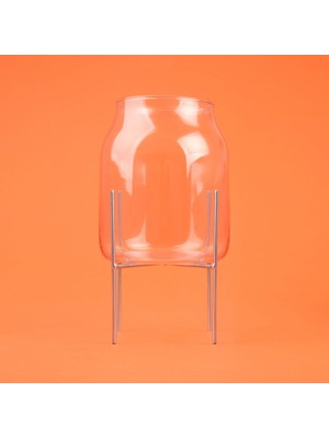 Matmel Casa Metal Ayaklı Vazo - Asorti - 25 cm