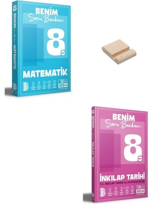 Benim Hocam Yayınları Lgs 8. Sınıf Benim Hocam Matematik ve Inkılap Soru Bankam + Telefon Standı