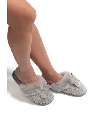 Twigy Ankita Kadın Ev Terliği Gri 37/41