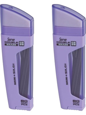 Dble Mek Kur Klm Ucu-Slg 05MM Lavanta 2lı Set