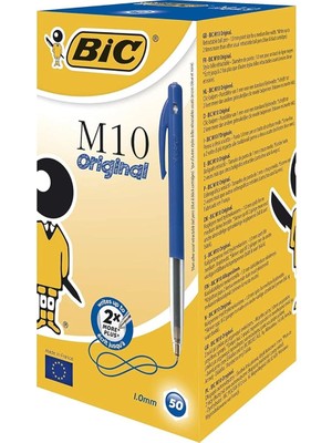 Tükenmez Kalem M10 Clıc, 0,4 Mm, Kutu Her Biri 50 Adet