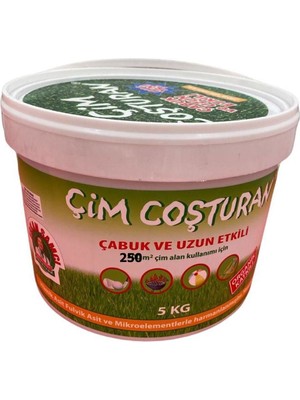 Özlem Çim Coşturan 2820 Çim Gübresi 5 kg 250 M2 Için