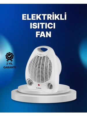 ALFA AKSESUAR 03 Mini Elektrikli Isıtıcı – 2000W Güç, Fanlı Isıtma, 3 Isı Modu