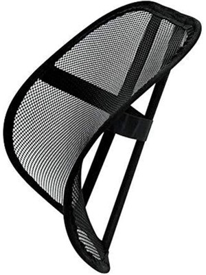 Concept Fileli Ortopedik Oto Bel Sırt Destek Minderi Destekli Ayarlanabilir Terletmeyen Araba Ofis Koltuk Sandalye Sırt Dayama Filesi, Luti Concept, Siyah, 42